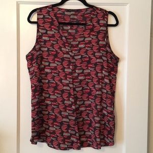 Tommy Hilfiger sleeveless silk like shell